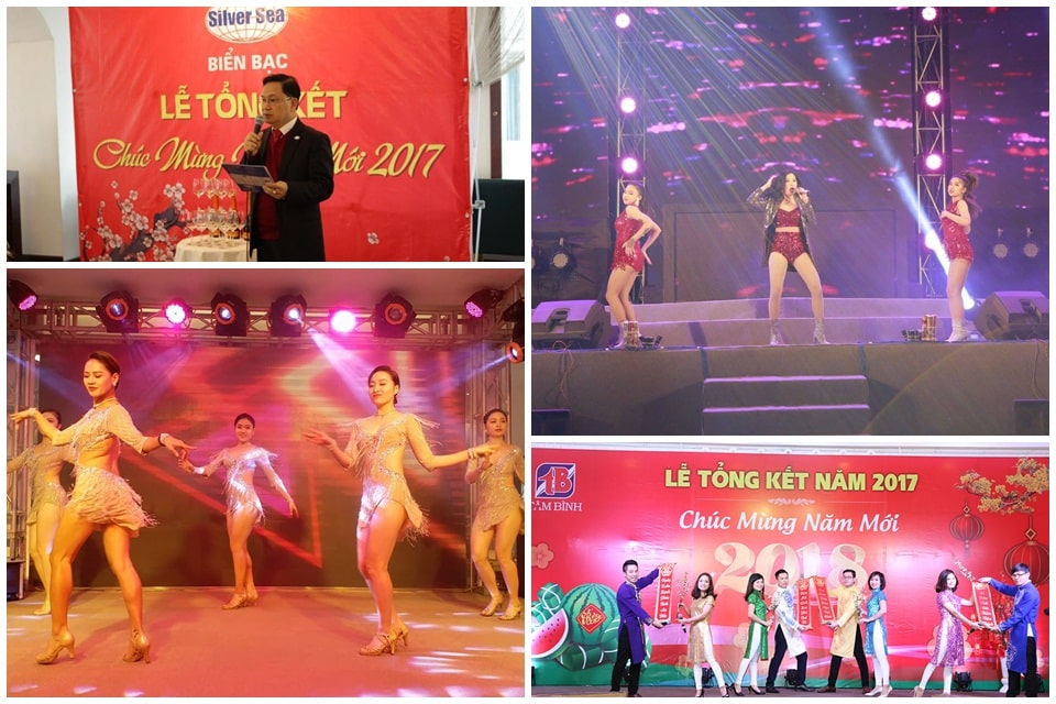 Tổ chức tiệc tất niên cuối năm trọn gói từ A đến Z cho công ty tại Hà Nôi, Tp Hồ Chí Minh