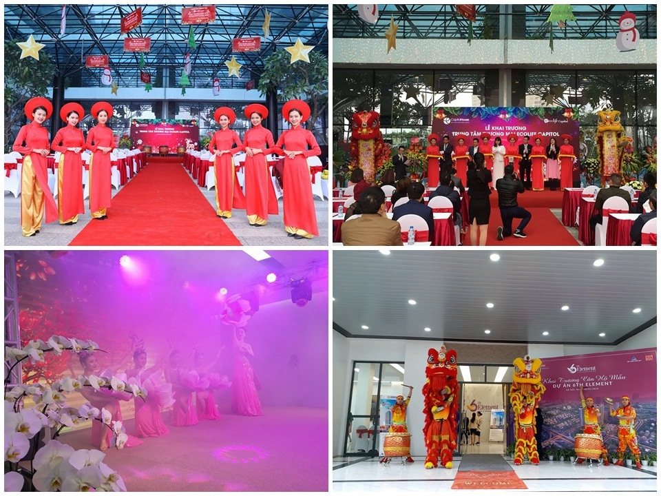Tổ chức lễ khai trương trọn gói từ A đến Z tại Hà Nội, Tp Hồ Chí Minh