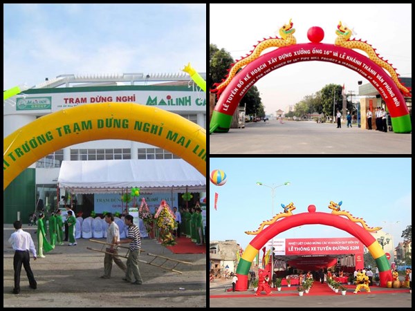 Á Châu Cho Thuê Cổng Hơi Cổng Bóng Phục Vụ Cho Sự Kiện