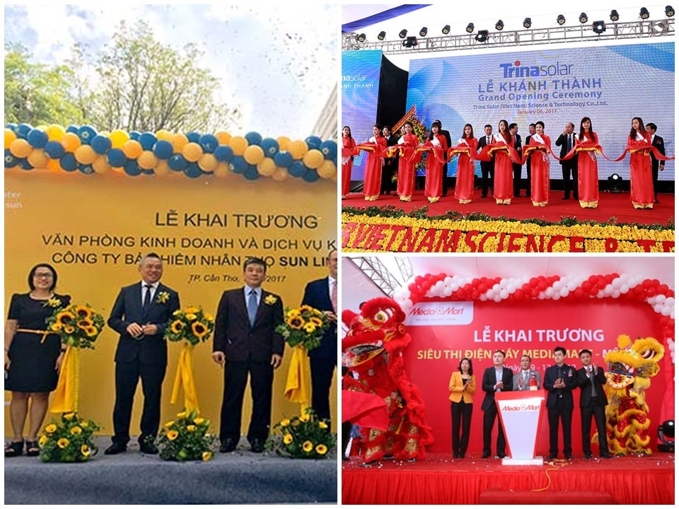 Các bước tổ chức lễ khai trương trọn gói uy tín, chuyên nghiệp
