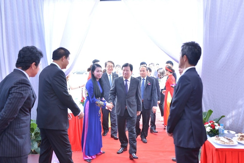Tổ chức lễ động thổ khu công nghiệp thăng long Vĩnh Phúc với sự tham dự của Phó Thủ Tướng Chính Phủ