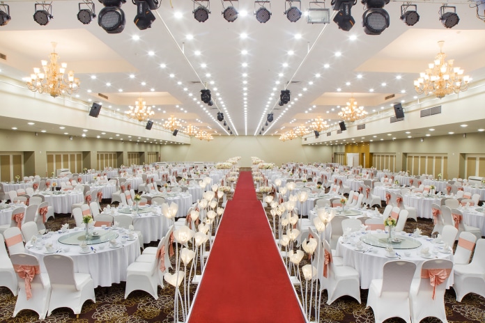 Hội trường tổ chức tiệc cưới tại Vạn Hoa