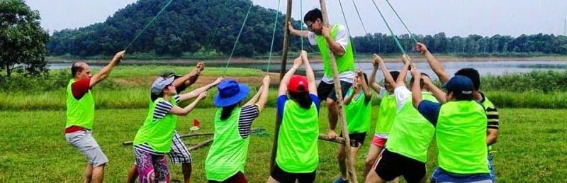 Teambuilding nơi gắn kết các thành viên, tổ chức sự kiện tại Vinh