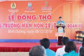 Mẫu bài phát biểu lễ khởi công, động thổ chuẩn