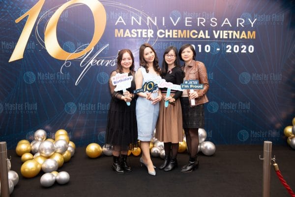 Sự kiện kỉ niệm 10 năm thành lập Master chemical do Á Châu thực hiện