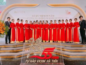 Kỷ niệm 55 năm thành lập công ty cổ phần Xi Măng Vicem Hà Tiên