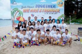 Tầm quan trọng của backdrop team building | team building backdrop