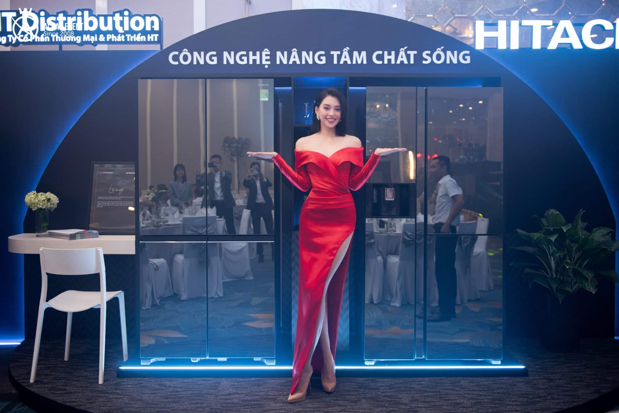Hoa hậu Tiểu Vy - Đại sứ thương hiệu HITACHI