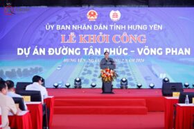 Lễ Khởi Công Dự Án Đường  Tân Phúc – Võng Phan